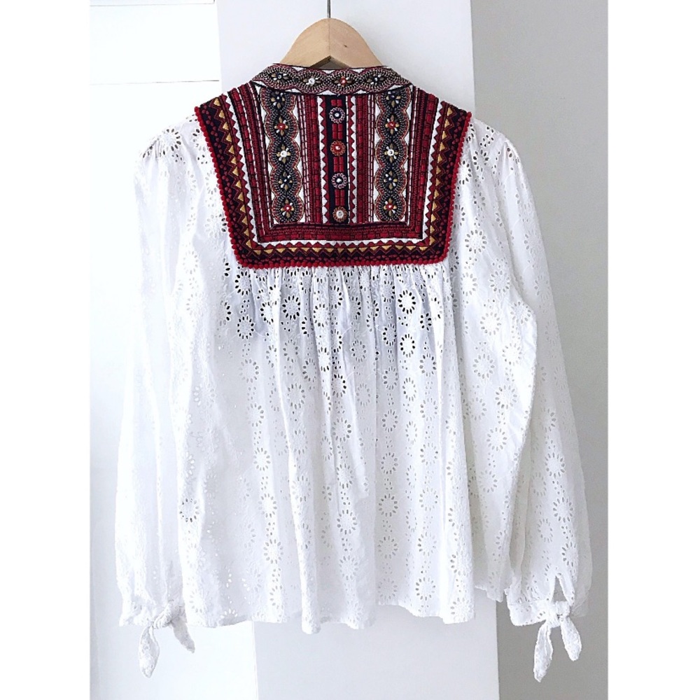 Zara embroidered jacket